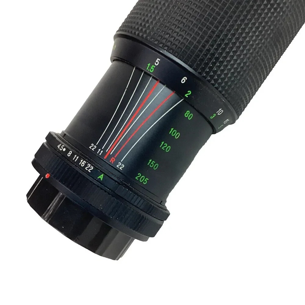 Beston Macro Zoom Lens - Black - f = 80-205 - f.4.5 - Lens Cap